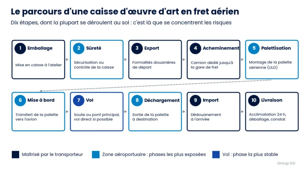 10 état fret aérien